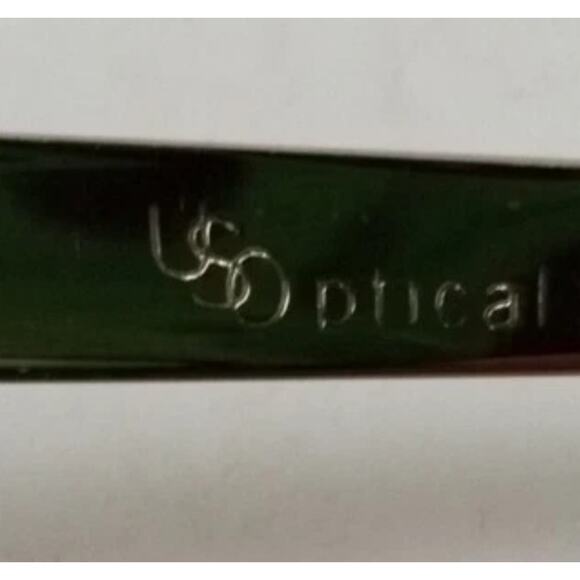 Vintage Cat Eye 12K GF & Silver US Optical 5 3/4 Alum 46 Retro Glasses Frames - Picture 12 of 16